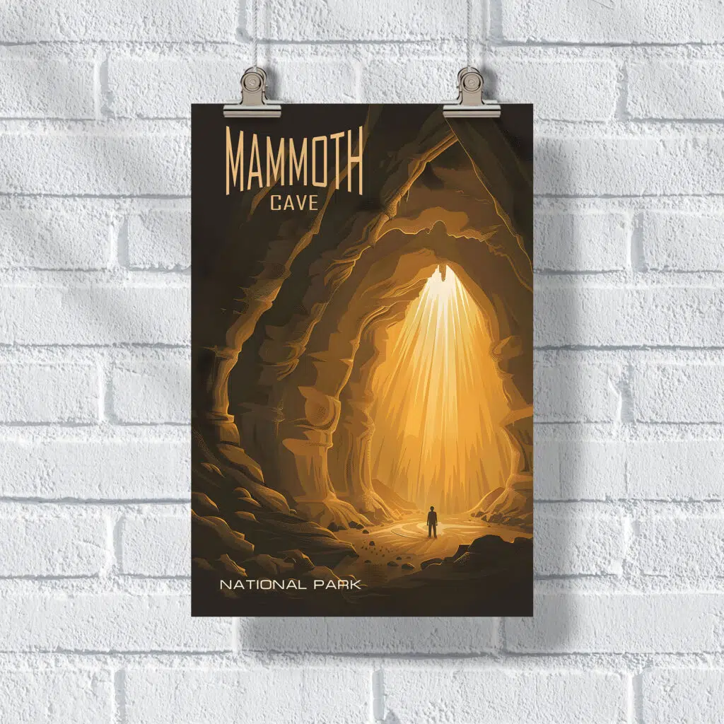 Mammoth Cave National Park Echoing Silenceposter UnitedWorldMemories