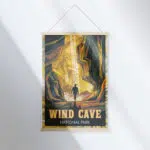 Wind Cave National Park Adventure Awaits Hanger Poster UnitedWorldMemories