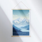 Heavenly Mountain Resort Alpine Majesty Hanger Poster UnitedWorldMemories