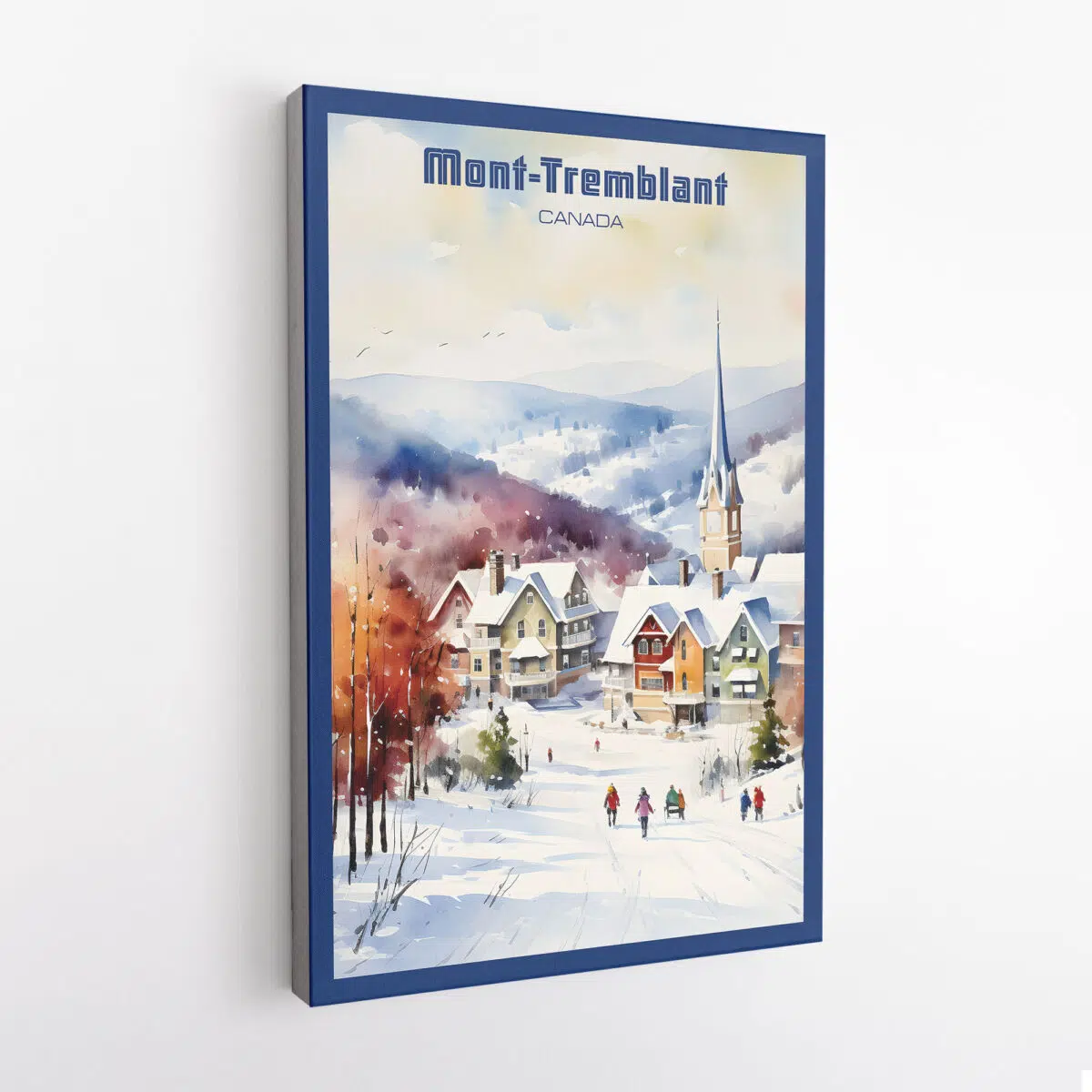 Mont Tremblant Winter Wonderland Canvas UnitedWorldMemories