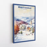 Mont Tremblant Winter Wonderland Canvas UnitedWorldMemories