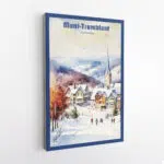 Mont Tremblant Winter Wonderland Canvas UnitedWorldMemories