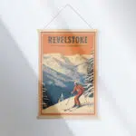 Revelstoke Backcountry Adventure Hanger Poster UnitedWorldMemories