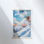 Revelstoke Powder Rush Hanger Poster UnitedWorldMemories