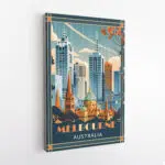 Modern Melbourne Canvas UnitedWorldMemories
